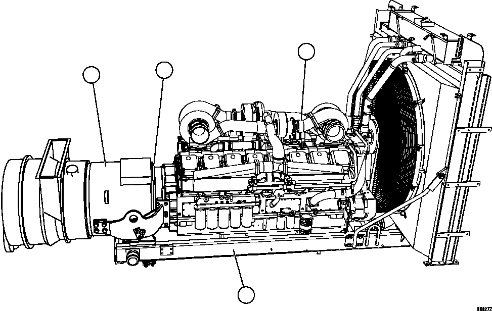 Dump Trucks Komatsu / AFE47-GN 730E S/N A30626 - A30627 & A30630 - A30631    EXXARO GROOTEGELUK(AFE47-GN) / POWERTRAIN INSTALLATION(064 : 56027)