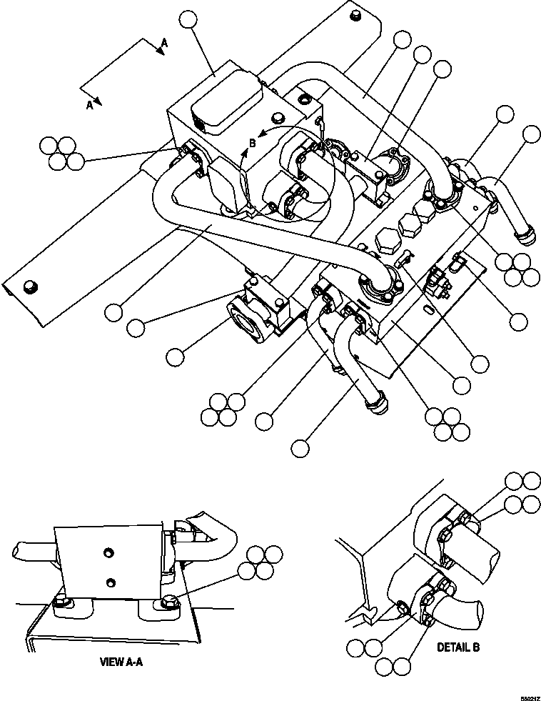 Dump Trucks Komatsu / AFE47-GP 730E S/N A30628 - A30629 & A30632   KUMBA KOLOMELA(AFE47-GP) / PUMP MODULE   1/3(408 : 55921)