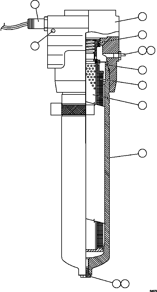 Komatsu parts book diagram for AFE47-GV 730E S/N A30648 - A30649   FOSKOR: HYDRAULIC FILTER - STEERING      XB4604