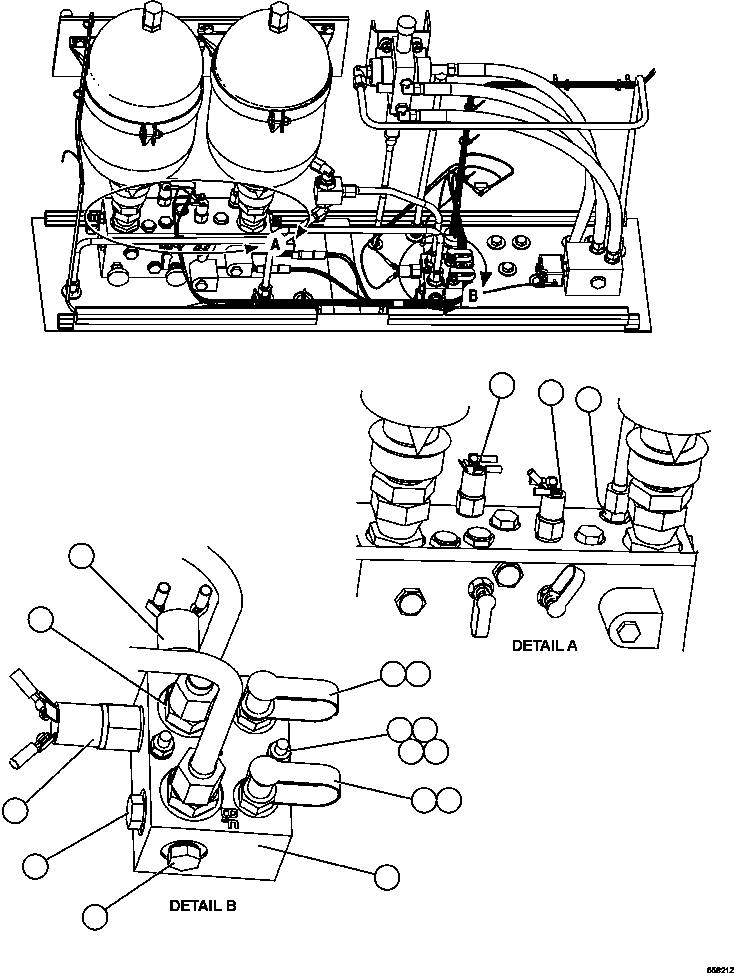 Dump Trucks Komatsu / AFE47-GW 730E S/N A30651 - A30655 & A30659 - A30668  OCP(AFE47-GW) / BRAKE CABINET ASSEMBLY    4/5(462 : 55821)