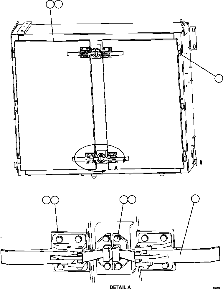 Dump Trucks Komatsu / AFE47-GY 730E S/N A30669 - A30674  RMK(AFE47-GY) / BRAKE CABINET ASSEMBLY    1/5(444 : 55823)