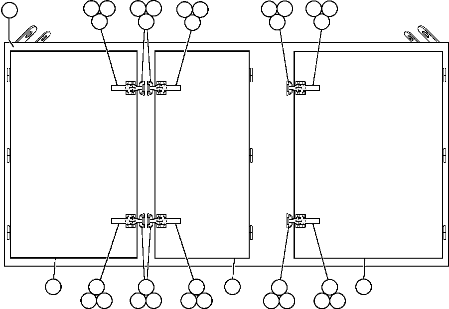 Komatsu parts book diagram for AFE47-Q 730E  S/N 32691  ROSSING URANIUM: CONTROL CABINET ASSM - 5 (EF9948)