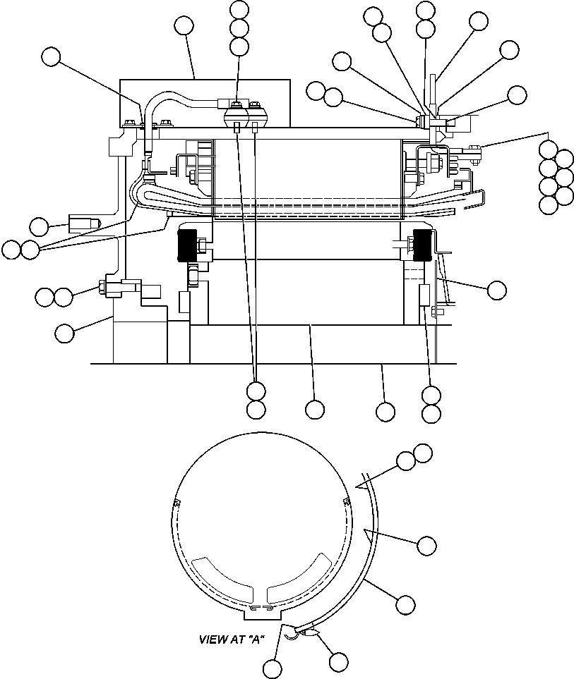 Dump Trucks Komatsu / AFE47-W  730E S/N 32806-32807 & 32817-32819 & 32821 & 32823 & 32834    ISCOR(AFE47-W) / ALTERNATOR - 5GTA22N2 (PC0152)(484 : 64125A)