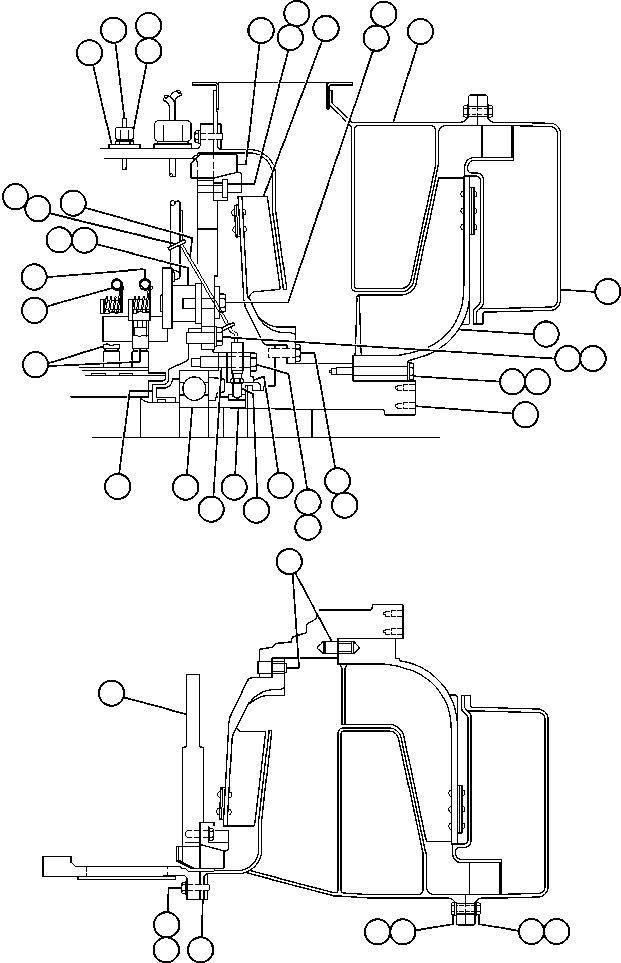 Dump Trucks Komatsu / AFE47-W  730E S/N 32806-32807 & 32817-32819 & 32821 & 32823 & 32834    ISCOR(AFE47-W) / ALTERNATOR - 5GTA22N2 - 1(486 : 64125B)