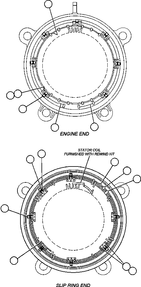 Dump Trucks Komatsu / AFE47-W  730E S/N 32806-32807 & 32817-32819 & 32821 & 32823 & 32834    ISCOR(AFE47-W) / ALTERNATOR - 5GTA22N2 - 5(494 : 64125F)