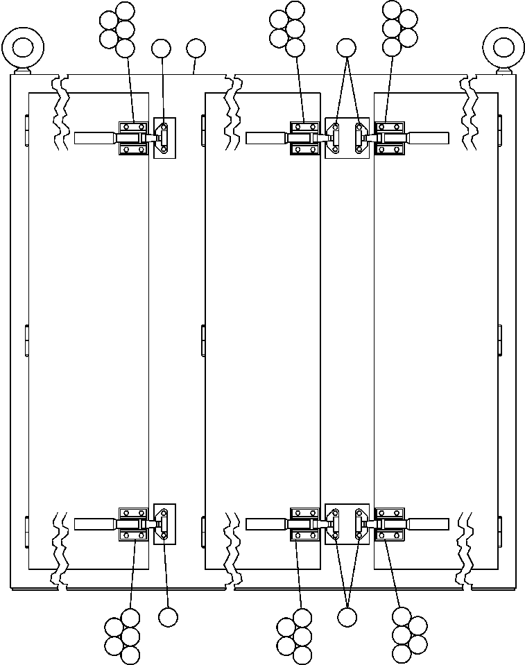 Dump Trucks Komatsu / AFE47-X 730E S/N 32820 & 32835-32836  FOSCOR(AFE47-X) / CONTROL CABINET ASSEMBLY(364 : 40564)