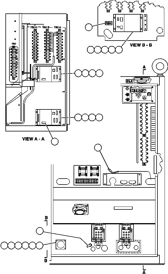 Dump Trucks Komatsu / AFE47-X 730E S/N 32820 & 32835-32836  FOSCOR(AFE47-X) / CONTROL CABINET ASSEMBLY - 1(372 : 55078)
