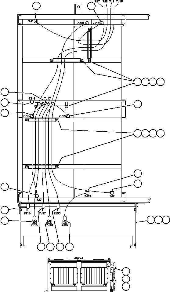 Dump Trucks Komatsu / AFE47-X 730E S/N 32820 & 32835-32836  FOSCOR(AFE47-X) / BLOWN GRID - 3 STEP, 18 ELEMENT - 2(490 : 55318)