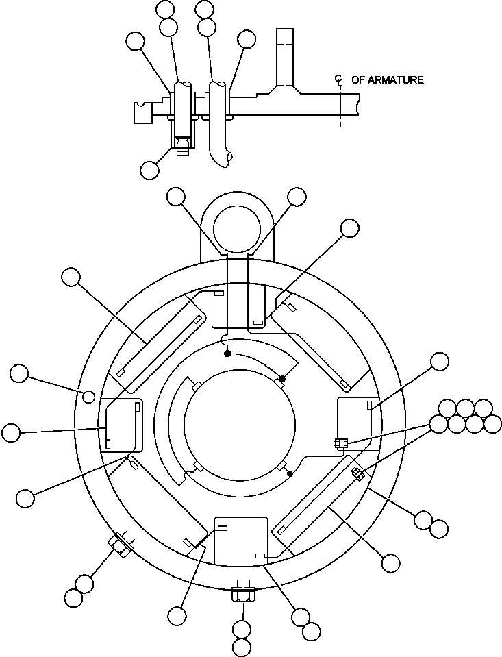 Dump Trucks Komatsu / AFE47-X 730E S/N 32820 & 32835-32836  FOSCOR(AFE47-X) / BLOWER UNIT - 19L5 - 4 (PB9278)(504 : 64056E)