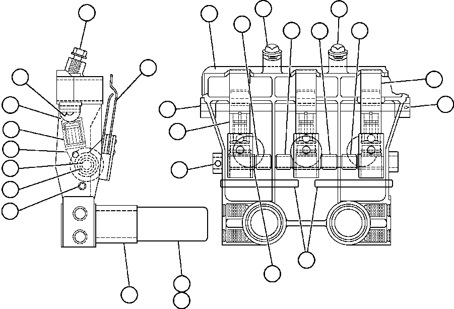 Dump Trucks Komatsu / AFE47-X 730E S/N 32820 & 32835-32836  FOSCOR(AFE47-X) / MOTORIZED WHEEL - 788FS10 - 6(524 : 64099G)