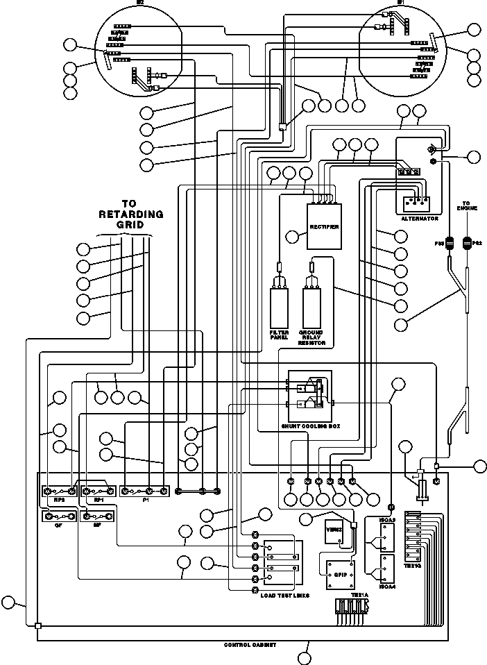 Dump Trucks Komatsu / AFE47-Y 730E S/N 32822   JWANENG(AFE47-Y) / ELECTRIC POWER COMPONENTS WIRING(176 : 55080)