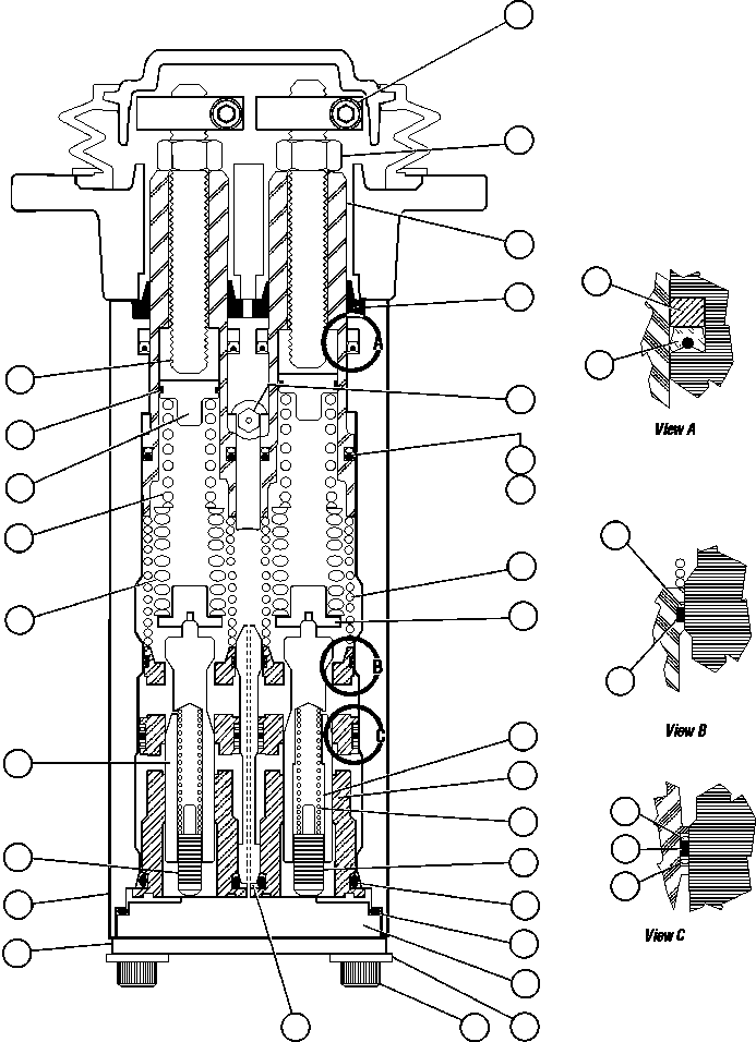 Dump Trucks Komatsu / AFE47-Y 730E S/N 32822   JWANENG(AFE47-Y) / BRAKE VALVE SUB-ASSEMBLY - 1 (BF2463)(196 : 55083)