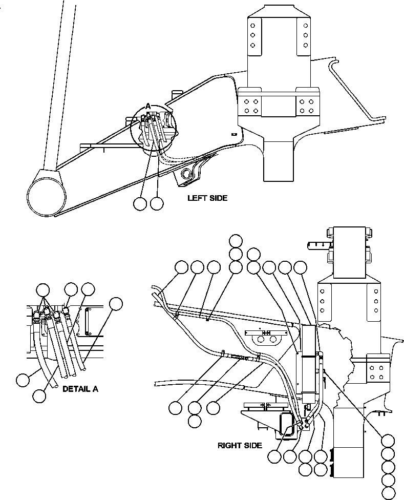 Komatsu parts book diagram for AFE48-AC  930E S/N A30076-A30078 & A30080 SYNCRUDE: FUEL / WATER SEPARATOR