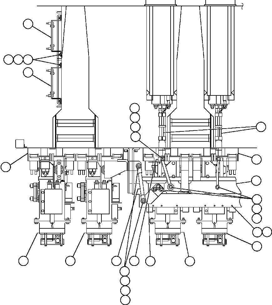 Komatsu parts book diagram for AFE48-AC  930E S/N A30076-A30078 & A30080 SYNCRUDE: CONTROL CABINET - INVERTER