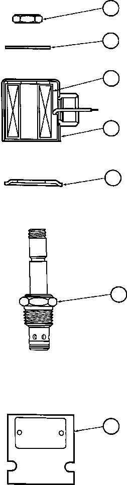 Komatsu parts book diagram for AFE48-AL  930E S/N A30111 MORENCI: SOLENOID VALVE ASSEMBLY (PB7242)