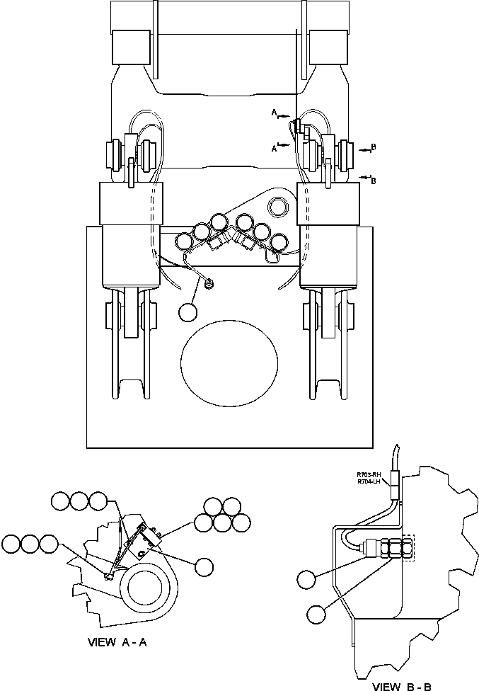 Komatsu parts book diagram for AFE48-AL  930E S/N A30111 MORENCI: HOIST LIMIT & PAYLOAD SWITCH WIRING