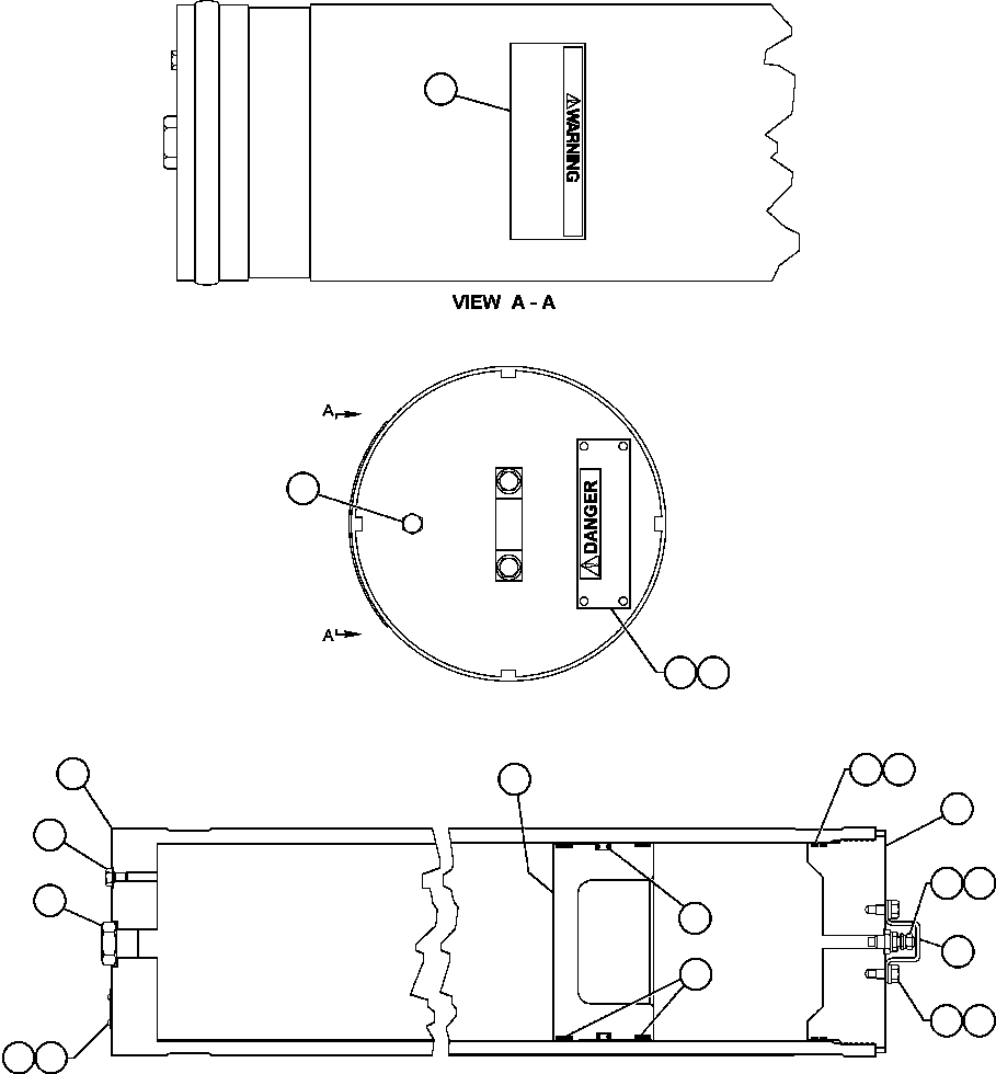 Komatsu parts book diagram for AFE48-AL  930E S/N A30111 MORENCI: BRAKE AUXILIARY ACCUMULATOR ASSM (EC3328)