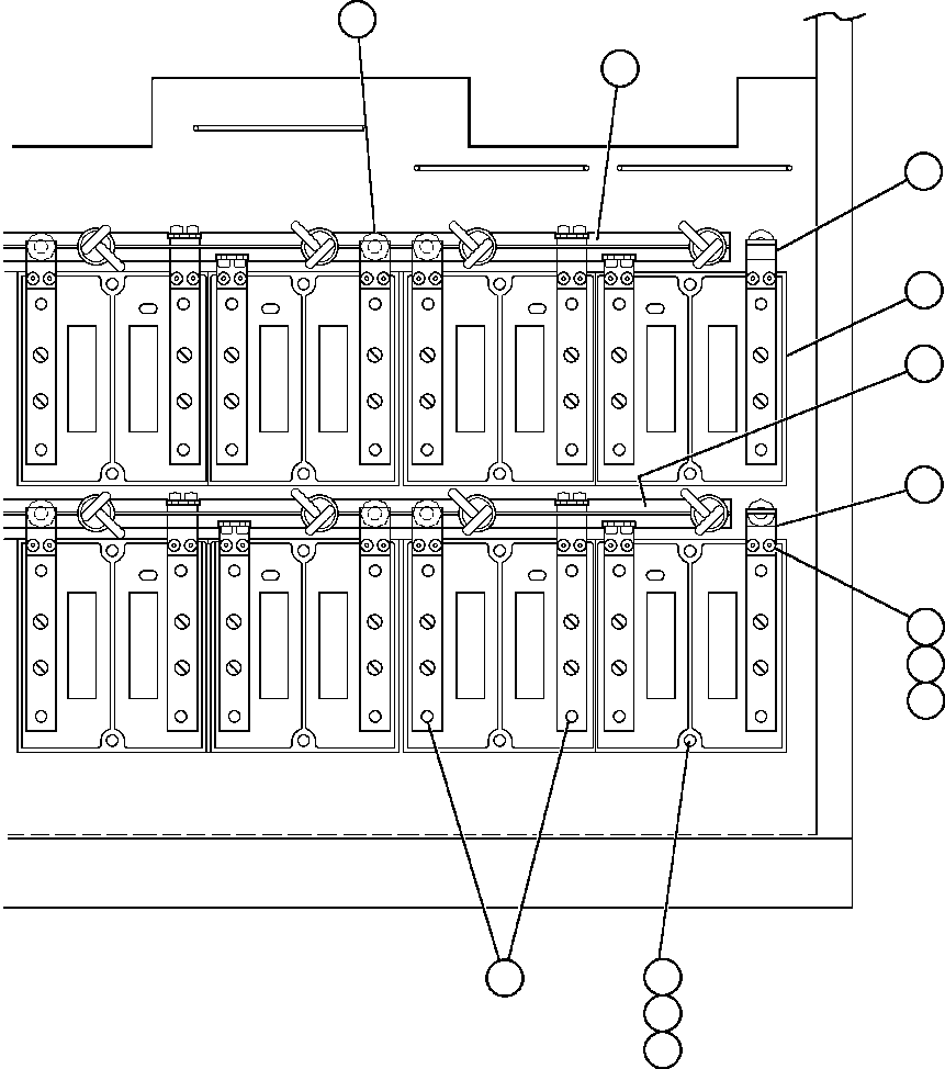 Komatsu parts book diagram for AFE48-AL  930E S/N A30111 MORENCI: CONTROL CABINET (INSIDE LOWER RIGHT FRONT)