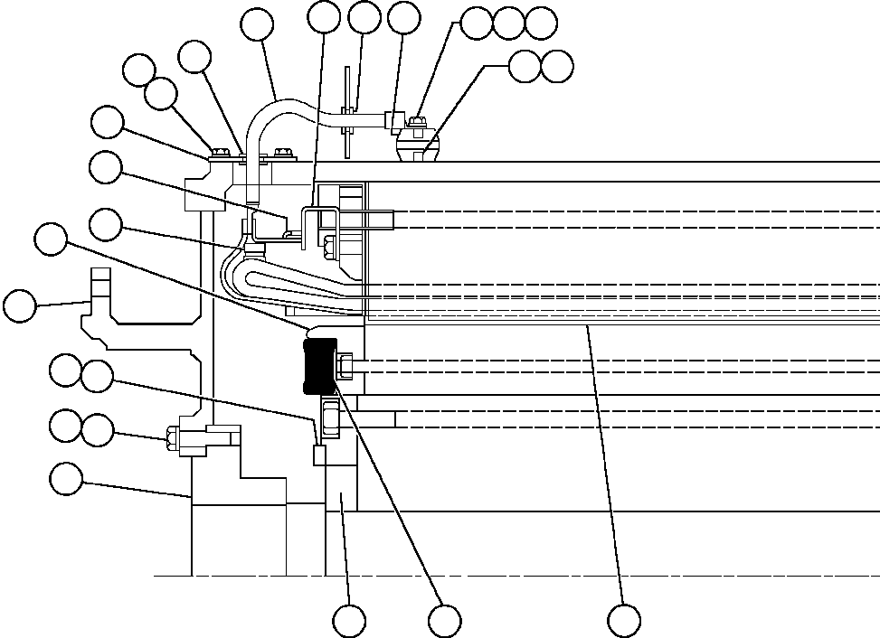 Komatsu parts book diagram for AFE48-AR  930E S/N A30115 SUNCOR: ALTERNATOR - ENGINE MOUNT END