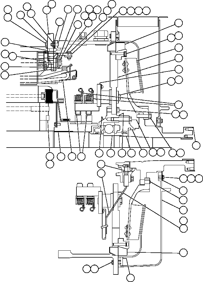 Komatsu parts book diagram for AFE48-AR  930E S/N A30115 SUNCOR: ALTERNATOR - SLIP RING END