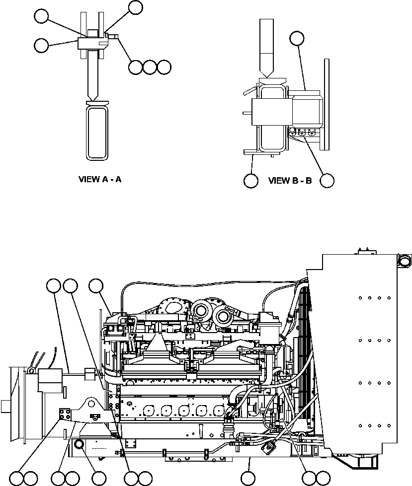 Komatsu parts book diagram for AFE48-AT  930E-2 S/N A30122-A30127 & A30130 BARRICK GOLDSTRIKE: ENGINE & COMPONENTS