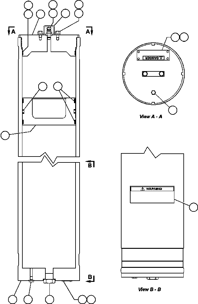 Komatsu parts book diagram for AFE48-AU  930E-2 S/N A30098 & A30100 BARRICK: STEERING ACCUMULATOR ASSEMBLY (ED3830)
