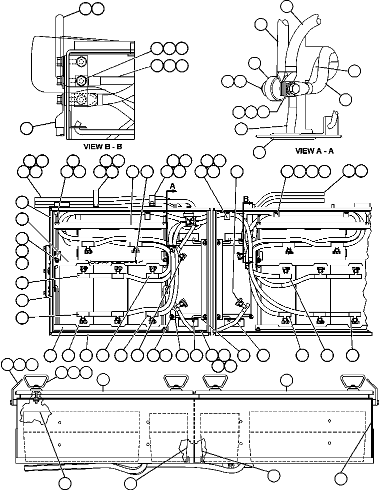 Komatsu parts book diagram for AFE48-AU  930E-2 S/N A30098 & A30100 BARRICK: BATTERY BOX ASSEMBLY (EH9126)