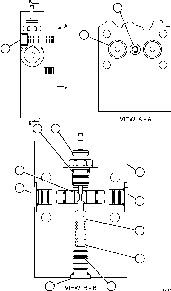 Dump Trucks Komatsu / AFE48-BF 930E-2 S/N A30012  CODELCO(AFE48-BF) / DIFF. SWITCH ASSM (BRAKE VALVE)      BF4593(210 : 60117)
