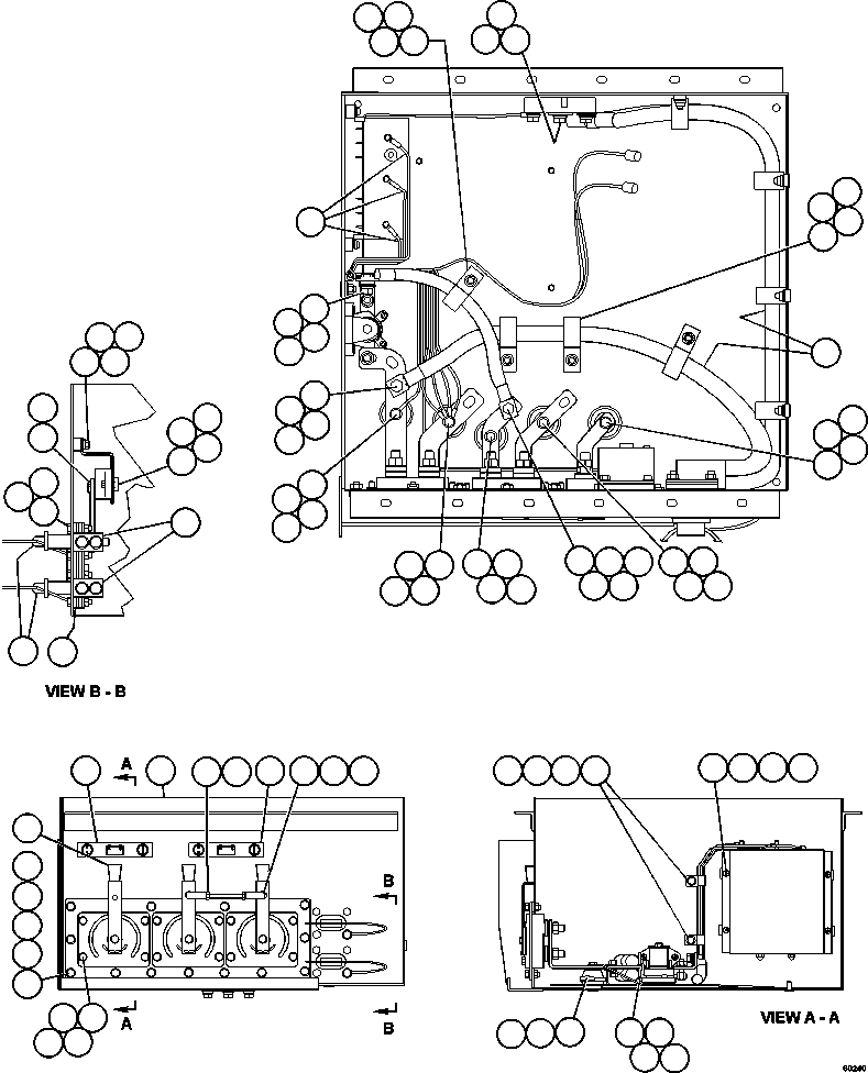 Dump Trucks Komatsu / AFE48-BF 930E-2 S/N A30012  CODELCO(AFE48-BF) / BATTERY CONTROL BOX ASSEMBLY         EG7738(234 : 60240)