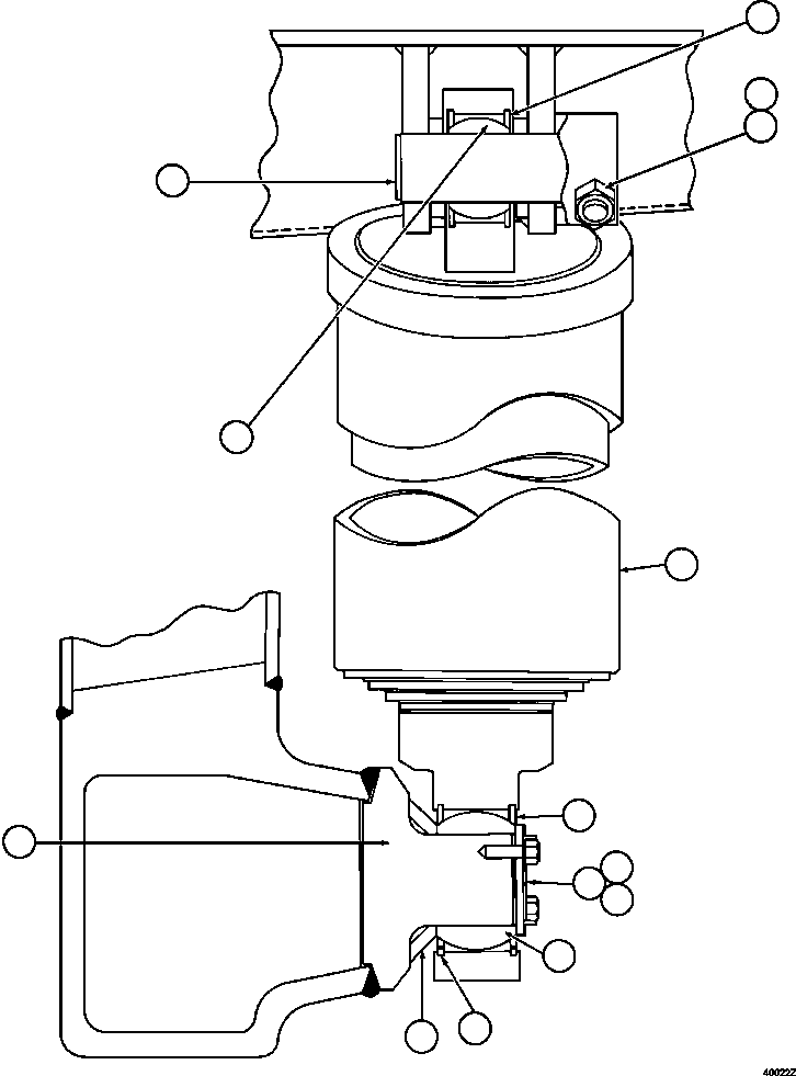 Dump Trucks Komatsu / AFE48-BF 930E-2 S/N A30012  CODELCO(AFE48-BF) / HOIST CYLINDER & MOUNTING(294 : 40022)