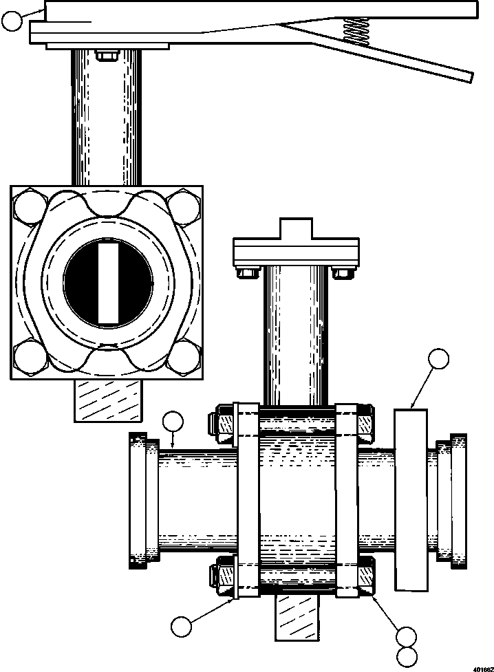 Dump Trucks Komatsu / AFE48-BF 930E-2 S/N A30012  CODELCO(AFE48-BF) / SHUT-OFF VALVE ASSEMBLY          TY8353(316 : 40166)