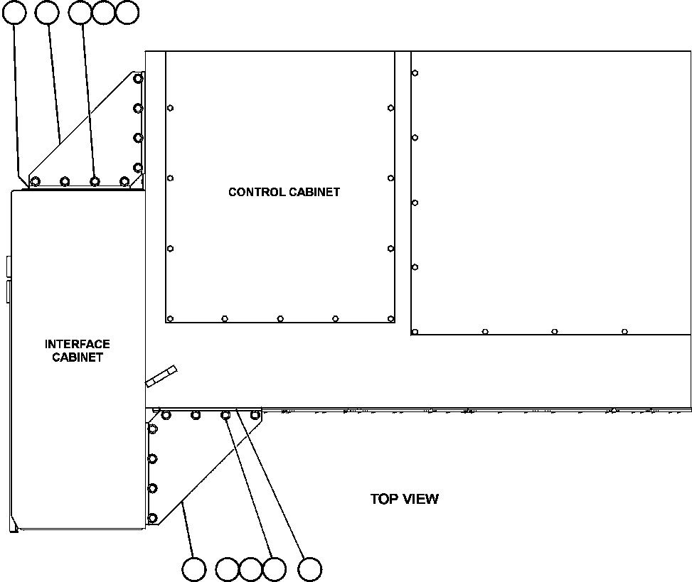Komatsu parts book diagram for AFE48-BM  930E-2 S/N A30161 THRU A30163 CODELCO: INTERFACE CABINET SUPPORTS