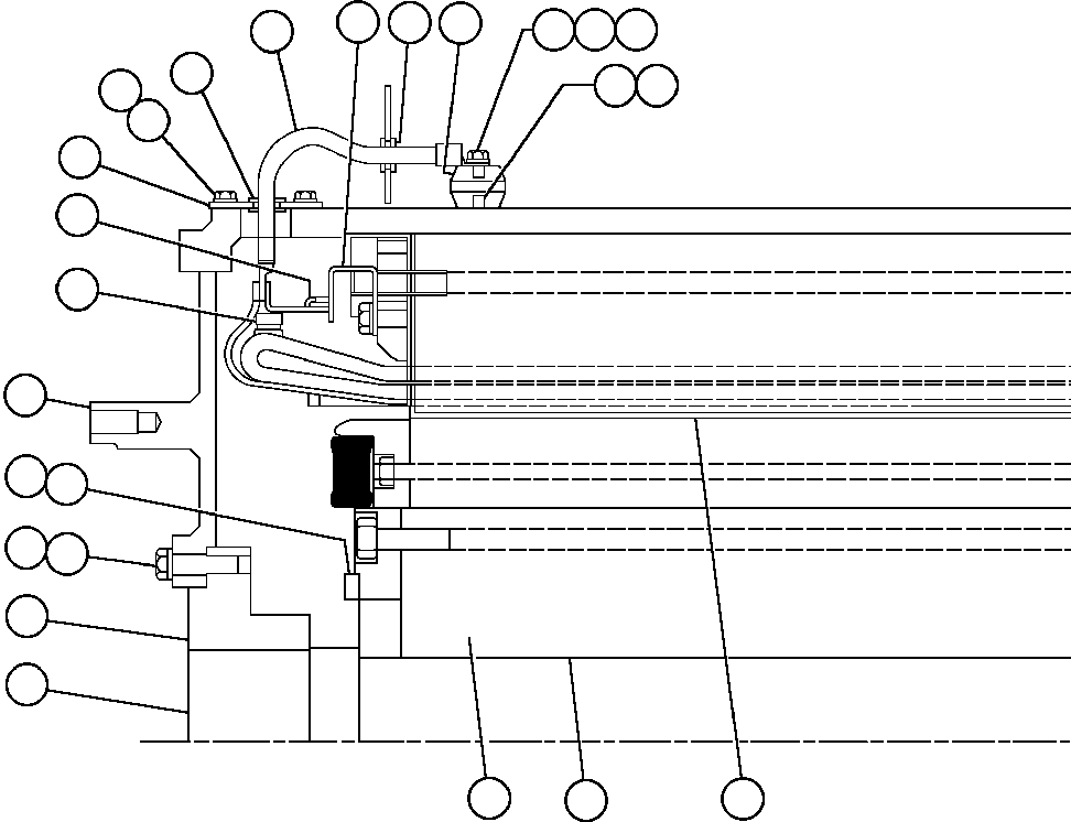 Komatsu parts book diagram for AFE48-BM  930E-2 S/N A30161 THRU A30163 CODELCO: ALTERNATOR - ENGINE MOUNT END