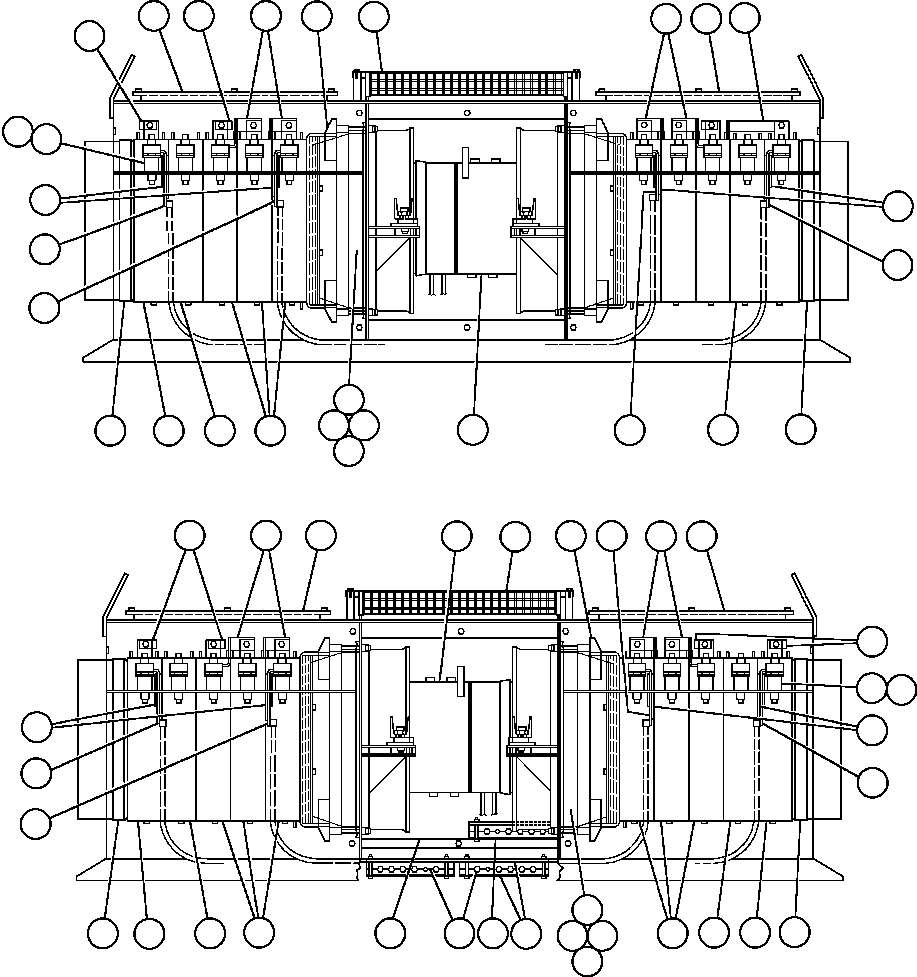 Komatsu parts book diagram for AFE48-BM  930E-2 S/N A30161 THRU A30163 CODELCO: RETARDING GRID ASSEMBLY