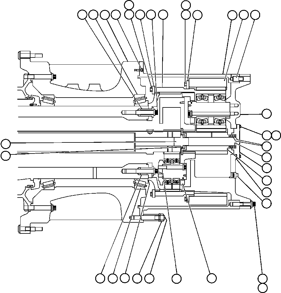 Komatsu parts book diagram for AFE48-BM  930E-2 S/N A30161 THRU A30163 CODELCO: TRANSMISSION ASSEMBLY