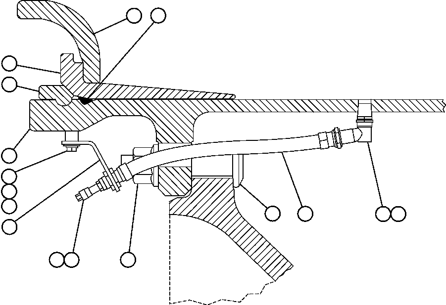 Komatsu parts book diagram for AFE48-CE 930E-2  S/N A30207-A30208 SUNCOR: FRONT WHEEL & MOUNTING
