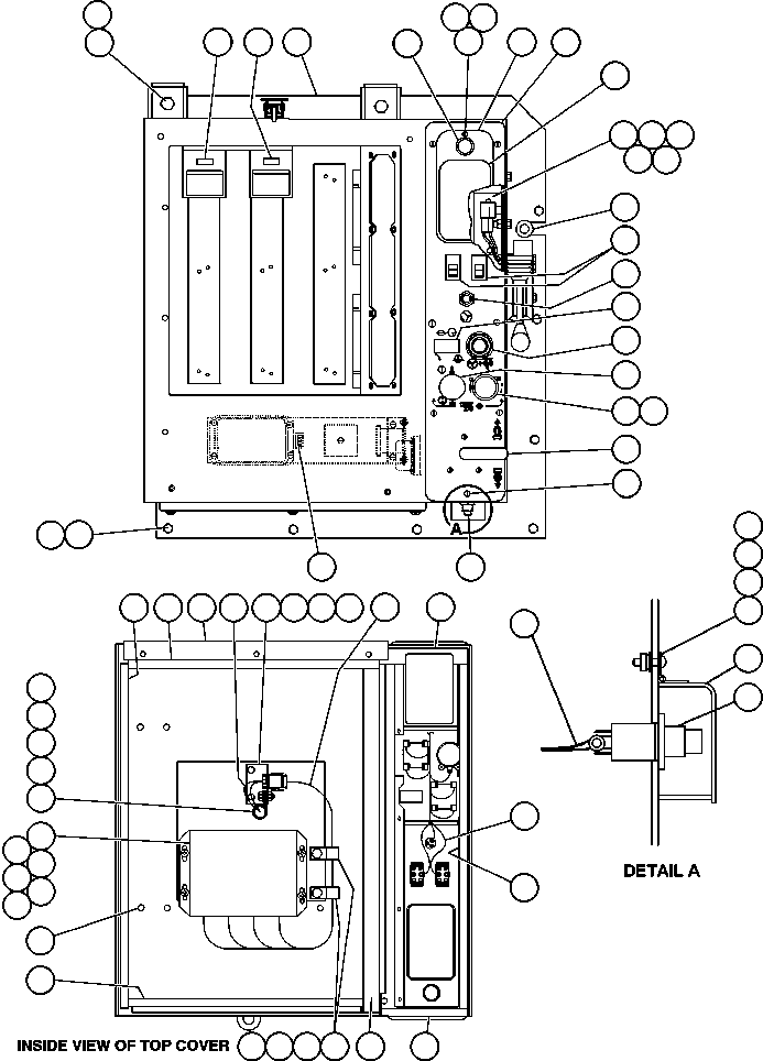 Komatsu parts book diagram for AFE48-CE 930E-2  S/N A30207-A30208 SUNCOR: CAB INTERFACE COMPARTMENT