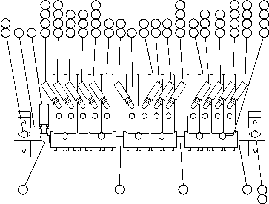 Komatsu parts book diagram for AFE48-CE 930E-2  S/N A30207-A30208 SUNCOR: AUTOMATIC LUBRICATION SYSTEM - 2