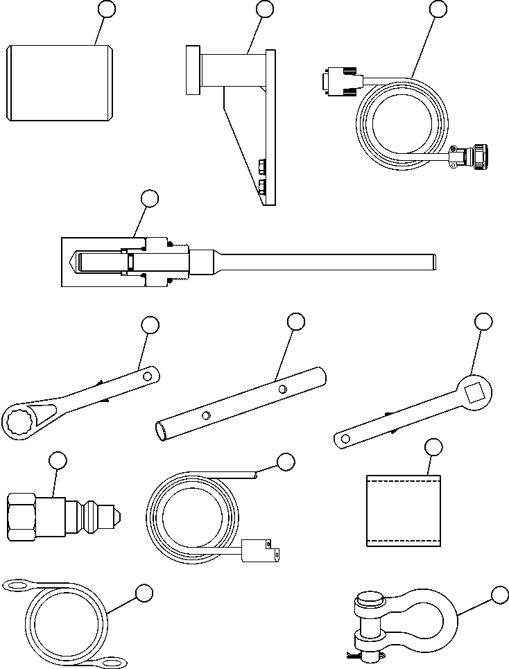Komatsu parts book diagram for AFE48-CE 930E-2  S/N A30207-A30208 SUNCOR: TOOL GROUP - DOMESTIC
