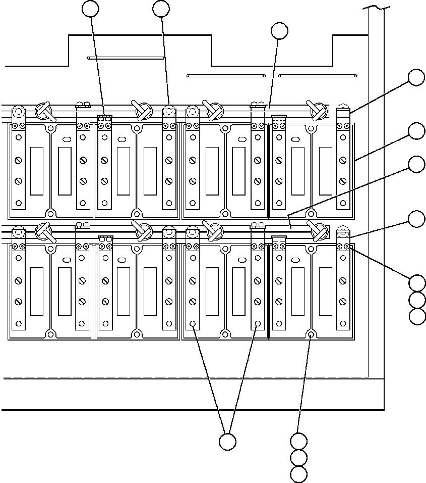 Komatsu parts book diagram for AFE48-CE 930E-2  S/N A30207-A30208 SUNCOR: CONTROL CABINET (INSIDE LOWER RIGHT FRONT)