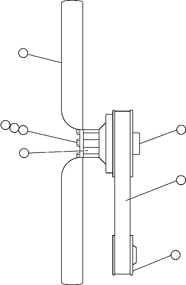 Komatsu parts book diagram for AFE48-CK 930E-2 S/N A30225 JACOB'S RANCH: FAN & FAN DRIVE