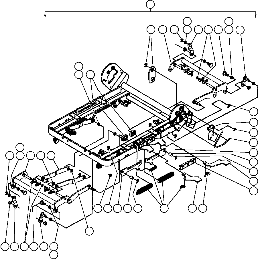 Komatsu parts book diagram for AFE48-DP 930E-2 S/N A30298 & A30299    TRANSALTA: OPERATOR'S SEAT ASSEMBLY - 3 (EJ8295)