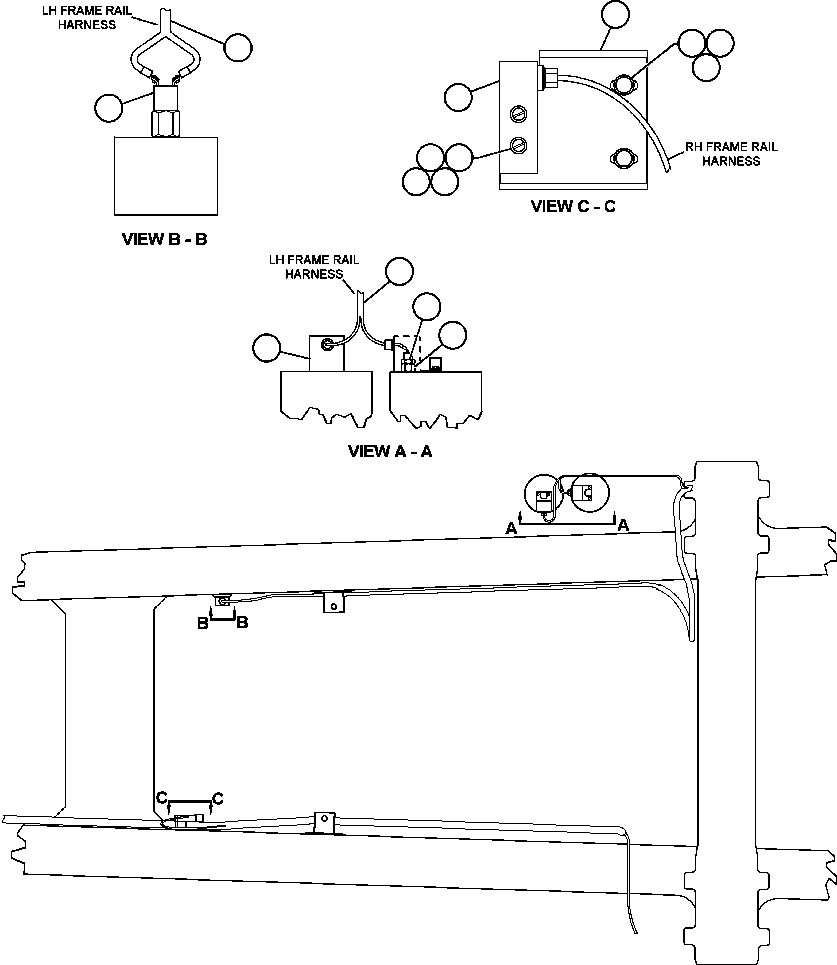 Komatsu parts book diagram for AFE48-DP 930E-2 S/N A30298 & A30299    TRANSALTA: SWITCH - BODY UP, STRG ACCUM PRES
