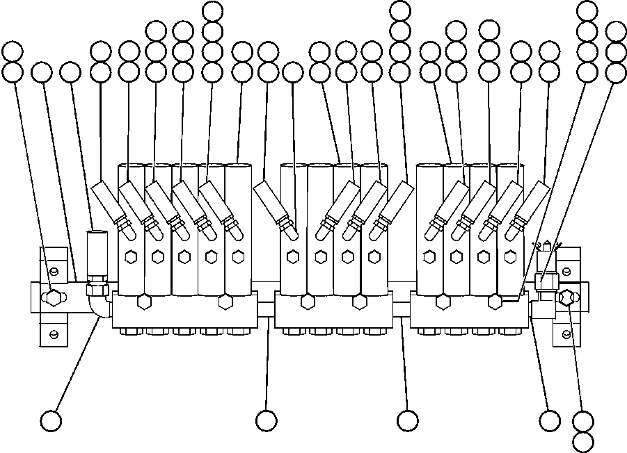 Komatsu parts book diagram for AFE48-DP 930E-2 S/N A30298 & A30299    TRANSALTA: AUTOMATIC LUBRICATION SYSTEM - 2