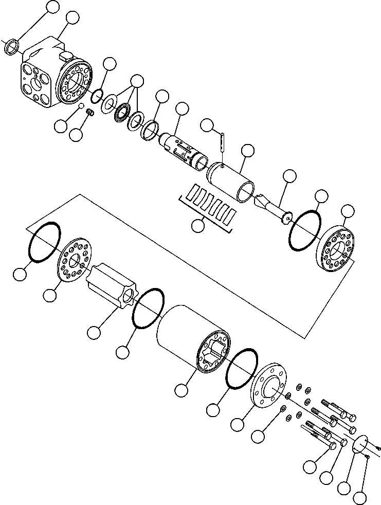 Komatsu parts book diagram for AFE48-F  930E S/N 32674 PIPELINE: STEERING CONTROL UNIT (PB9881)