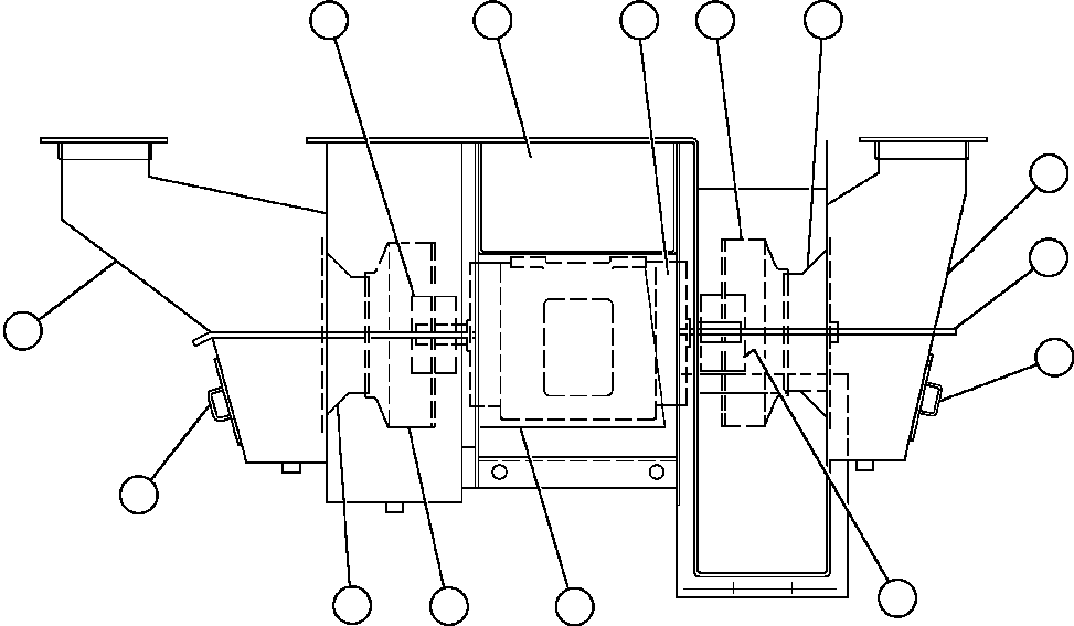 Komatsu parts book diagram for AFE48-F  930E S/N 32674 PIPELINE: AUXILIARY BLOWER ASSEMBLY (PB8991)