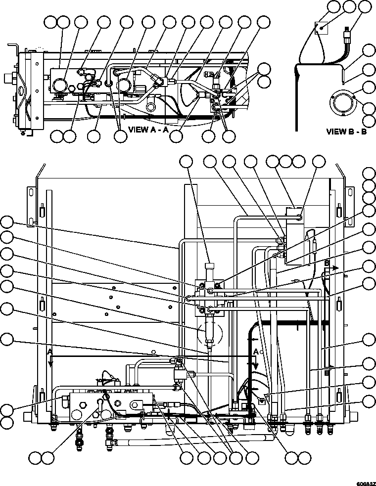 Dump Trucks Komatsu / AFE48-GA 930E S/N GAE2229, GAE2231, GAE2233-GAE2234 & GAE2236-GAE2241     A.T. MASSEY(AFE48-GA) / HYDRAULIC BRAKE CABINET ASSEMBLY  2/2 (EJ8765)(174 : 60683)