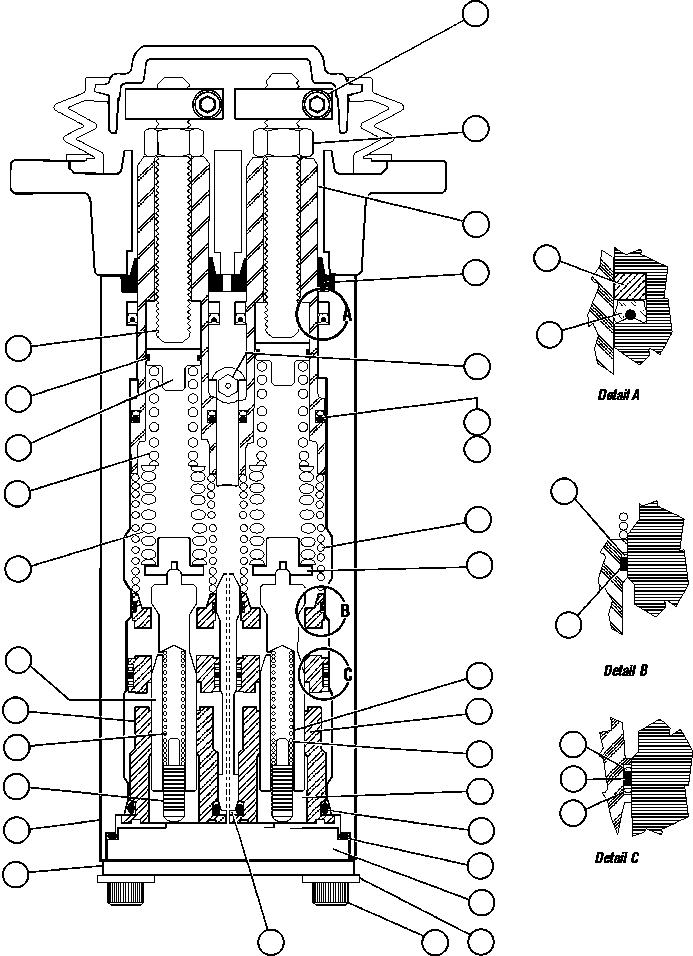 Komatsu parts book diagram for AFE48-H/J 930E S/N 32685 & 32704 PHELPS-DODGE MORENCI: BRAKE VALVE SUB-ASSM - 1 (BF2875)