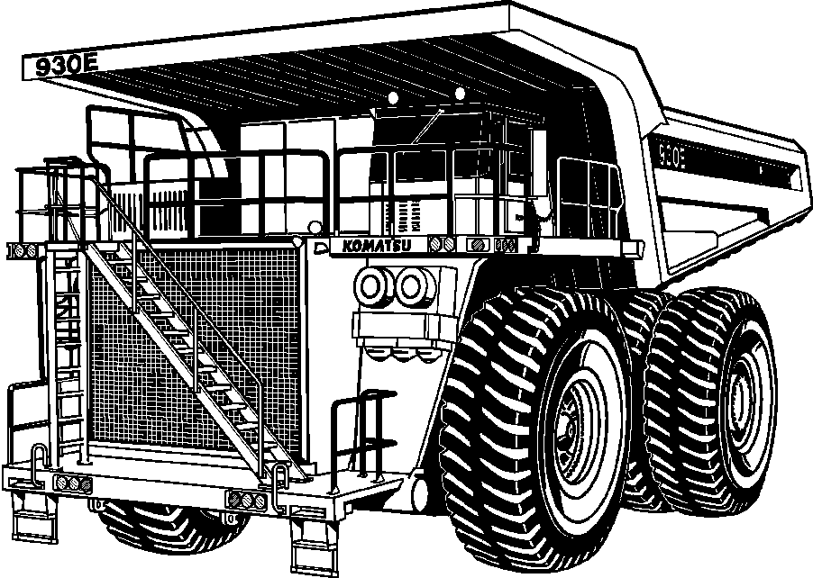 Dump Trucks Komatsu / AFE48-U  930E S/N A30034-A30037, A30040-A30048 & A30060 MORENCI(AFE48-U)