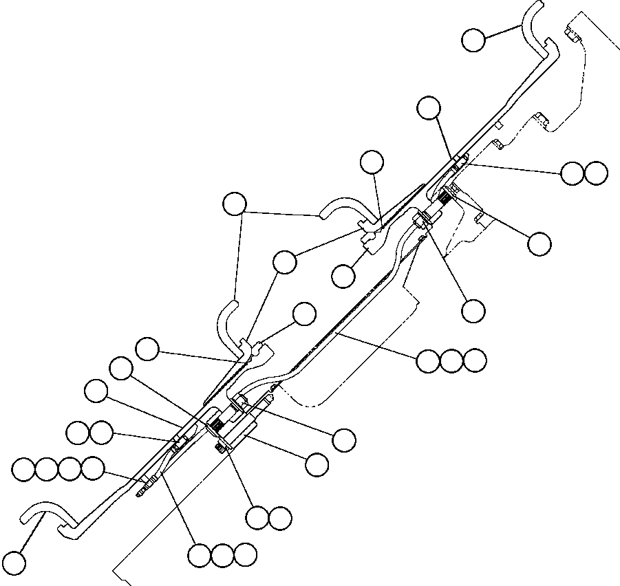 Dump Trucks Komatsu / AFE48-U  930E S/N A30034-A30037, A30040-A30048 & A30060 MORENCI(AFE48-U) / REAR WHEELS & MOUNTING(078 : 60220)